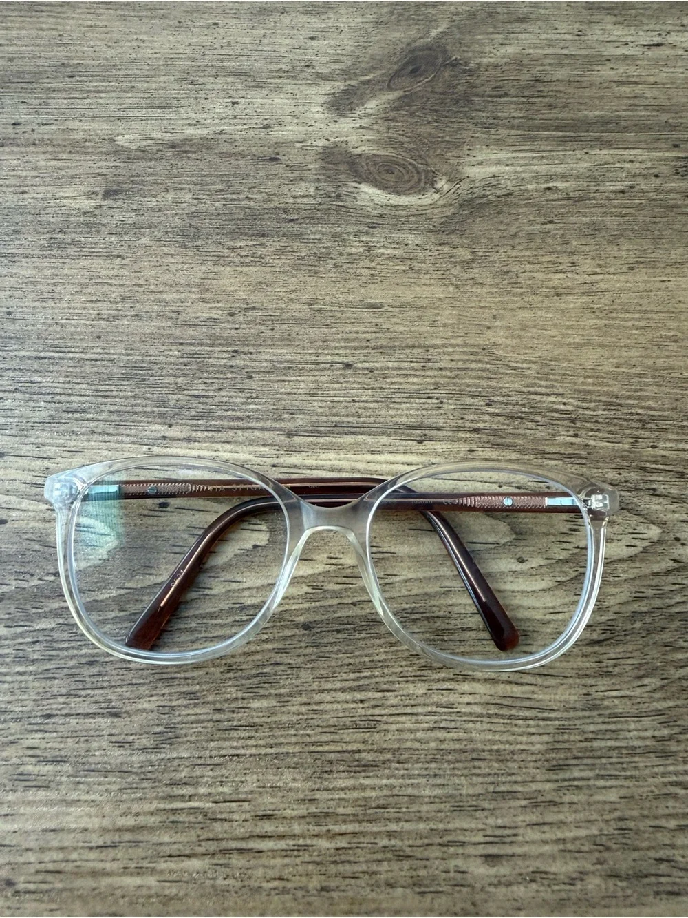 Via Spiga Eyeglasses Womens Clear Brown Nella 600 Zyloware 135mm 55mm FRAMES